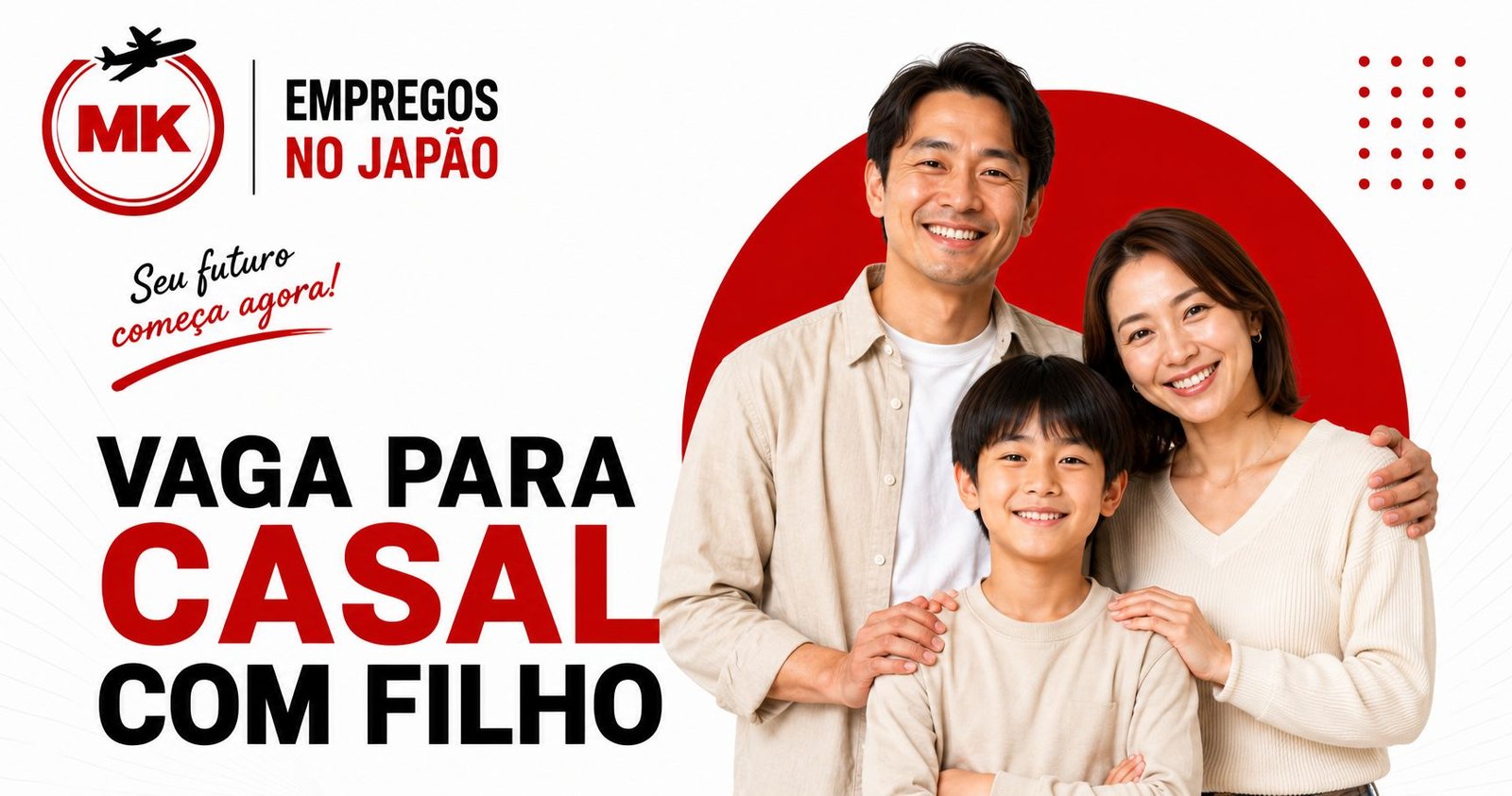 Empregos no Japão para Casais com Filhos