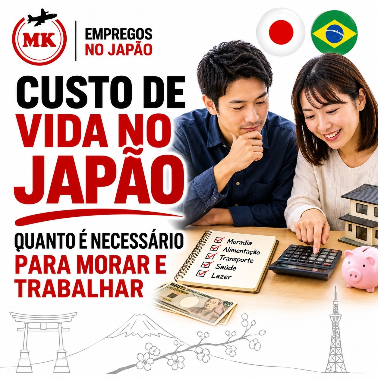 Custo de Vida no Japão: Quanto é Necessário para Morar e Trabalhar